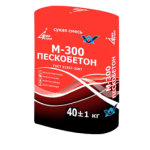 М-300 ПЕСКОБЕТОН ФИНСТРОЙ Extra ГОСТ (40 кг) (Улучшенная формула)