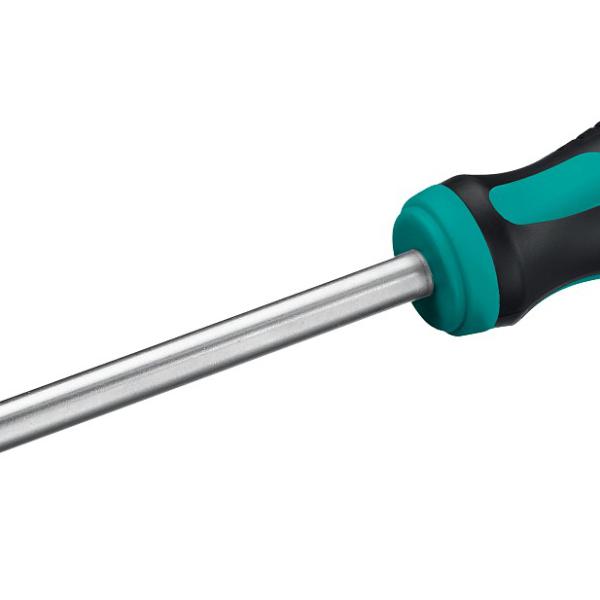 Отвертка SL 8x150мм KRAFTOOL, двухкомпонентная противоскользящая рукоятка 250071-8,0-150