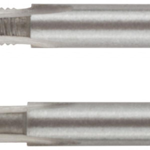 Метчики М5х0,8 мм метрические, легированная сталь, набор 2 шт. 70842