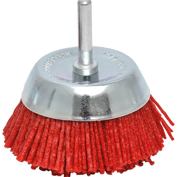 Щетка для дрели,75 мм, тип "Чашка", нейлон, cutop profi 82-543