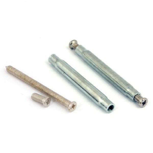 Стяжка винтовая SCR-M4-10(50)50-NI (2 шт.) "Апекс" под ручки на розетке