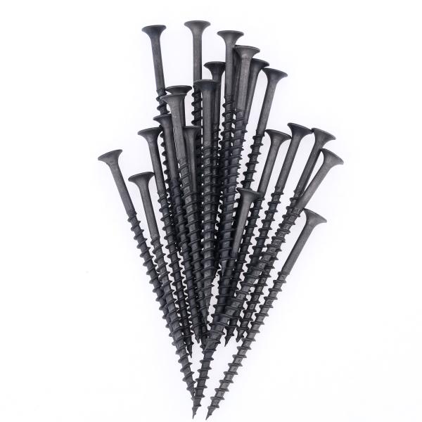 Саморезы черные по дереву 4,2*95 мм